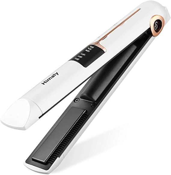 Himaly USB Cordless Straighteners Rechargeable Portable Hair Straightener Battery Powered Portable Travel Straighteners Adjustable Temp Heat up Quickly for All Hair Types