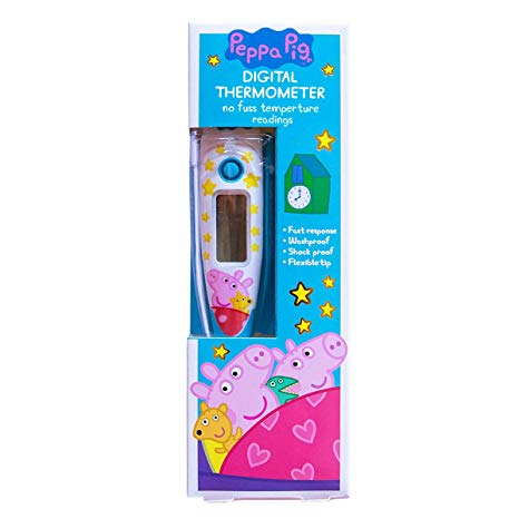 Jellyworks Peppa Pig Flexible Tip Digital Thermometer