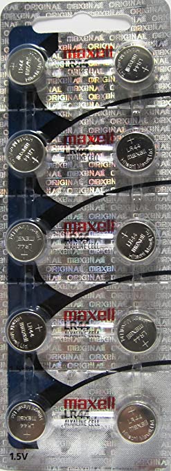 Maxell LR440-10PK LR44 Batteries (Pack of 10) (Limited Edition)