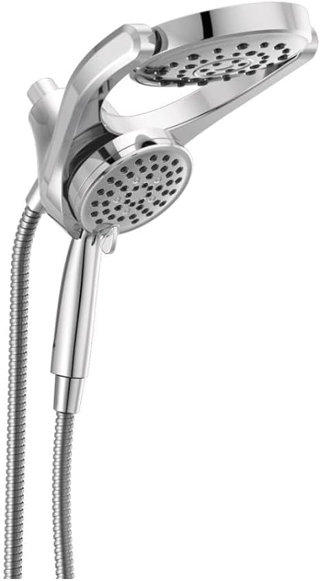 HydroRain 4 Setting Handheld & Wall 2 in 1 Showerhead - Chrome