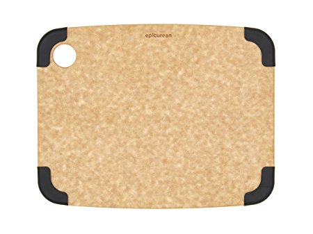 Epicurean Non-Slip Series Cutting Board, 11.5-Inch by 9-Inch, Natural/Slate