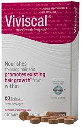 Viviscal Extra Strength Hair Growth Vitamin Supplements, Pack of 2