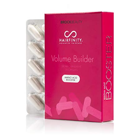 Hairfinity Volume Builder Amino Acid Booster Infusion of Protein-Rich Amino Acids for Fuller, Thicker Hair