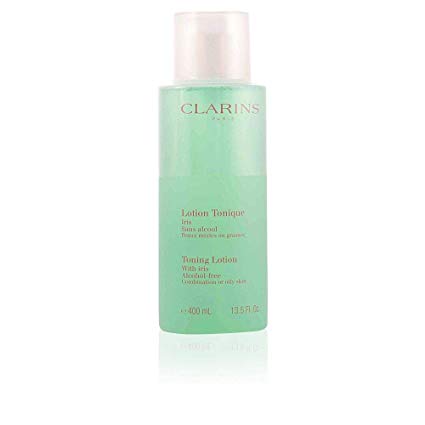 Cleansing Care by Clarins Toning Lotion With Iris Alcohol Free For Combination or Oily Skin Types 400ml