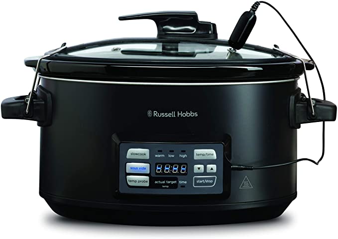 Russell Hobbs RHSV6000 Master Slow Cooker and Sous Vide, Black