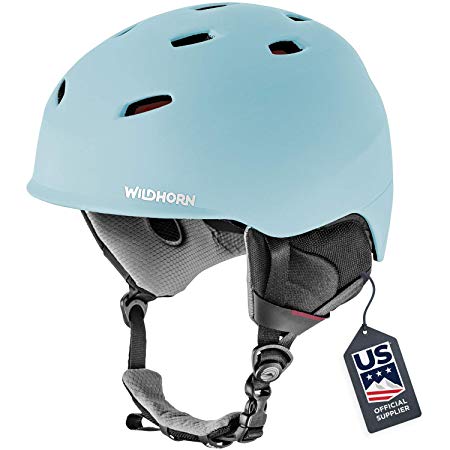 Wildhorn Drift Snowboard & Ski Helmet - US Ski Team Official Supplier - Performance & Safety w/Active Ventilation