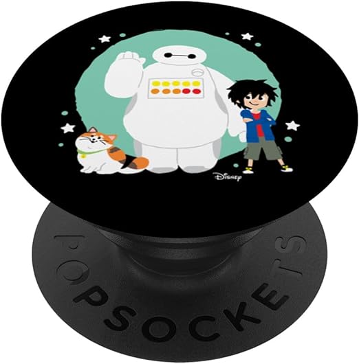 Big Hero 6 - Baymax Hiro Mochi PopSockets Standard PopGrip