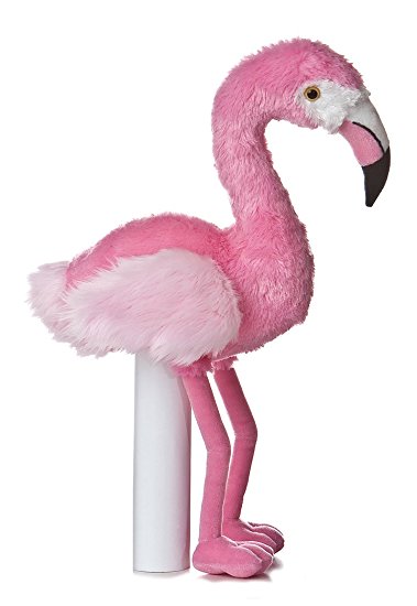 Aurora World Flopsie Flo Flamingo 12"