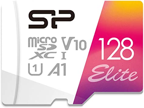 Silicon Power 128GB MicroSDXC UHS-1 Memory Card with Adapter