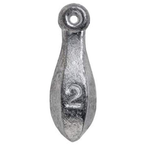 Bullet Weights Bank Fishing Sinker (32-Pack), 1/2-Ounce