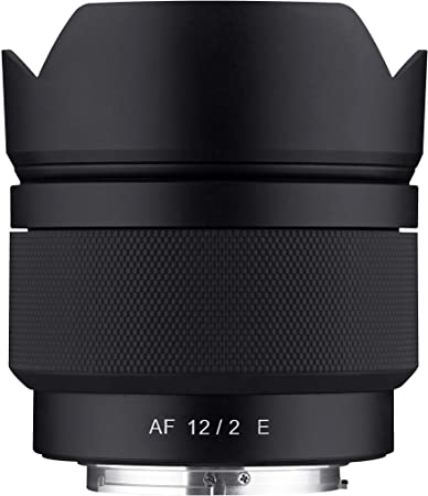 Samyang 12mm F2.0 AF Ultra Wide Angle Auto Focus Lens for Sony E Mount (SYIO12AF-E)