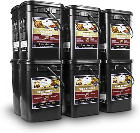 Wise Company Long Term Emergency Freeze-Dried Food Supply, Breakfast and Entree Variety