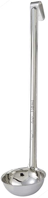 Winco Stainless Steel Ladle, 5-Ounce