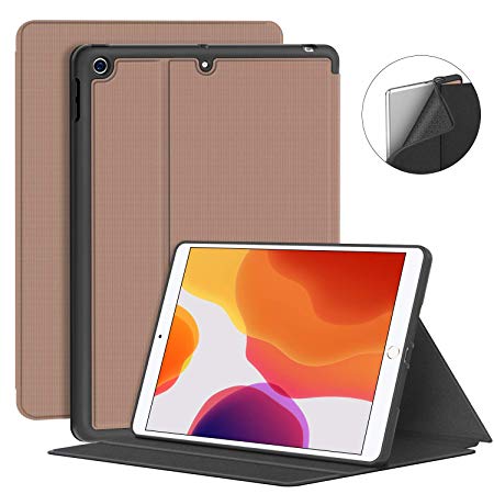Supveco New iPad 7th Generation Case - Premium Shockproof Case with Auto Sleep/Wake Feature for iPad 7th Generation (Rose Gold)