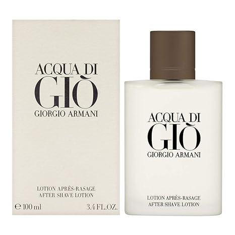 Acqua Di Gio By Giorgio Armani For Men. Aftershave 3.4 Oz.
