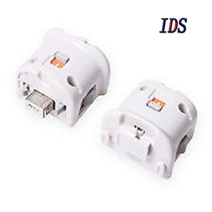 IDS Nintendo Wii MotionPlus (Motion Plus) Adapter，2 Pcs (White)