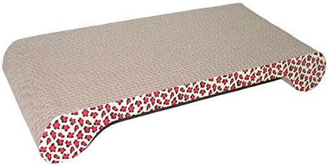 Vivaglory Cat Scratcher Scratching Pads for Kitties - Cat Lounge for Scratching and Resting-with Catnip