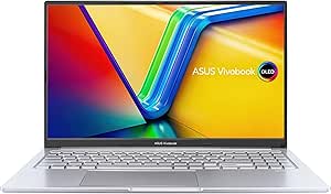 Asus Vivobook 15 OLED X1505VA#B0CY2YN2YB, Notebook 15.6" Glossy con tecnologia OLED, 120Hz, Intel Core 13ma gen i7-1355U, RAM 16GB, 512GB SSD PCIE, grafica Intel Iris Xe, WIN 11 HOME, Argento