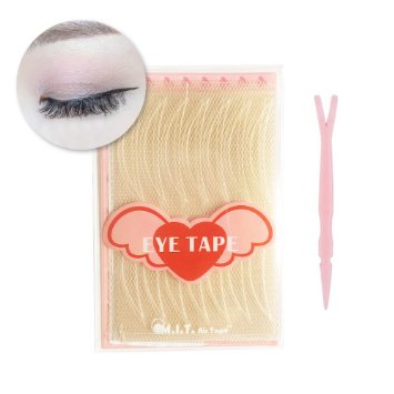 Ultra Invisible Fiber Lace Double Eyelid Tape. Instant Eyelid Lift Tape with Free Tools Set&Eyelid Glue(X-large)70pieces/Available in 4 Sizes. Perfect for hooded eyes, mono-lid Eyes,uneven eyelids