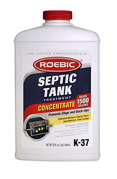 Roebic K-37-Q-C1500-4 32-Ounce Septic Tank Treatment Concentrate