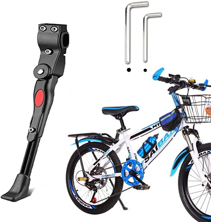 ZOSEN Bike Kickstand for 16 18 20 Inch Kids Bike, Adjustable Rear Mount Bicycle Kick Stand