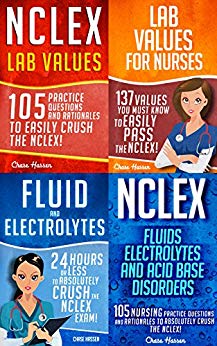 NCLEX Takeover: Achieve Mastery in Lab Values, Fluids & Electrolytes (4 Book Boxset)