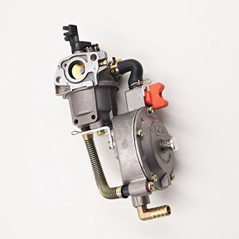 QUIOSS Carb Dual Fuel Carburetor LPG Conversion Kit 6.5HP 7.5HP Engine Fits Generator GX200 170F