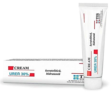 UREA CREAM 30% TIS - Scar Removing, Eczema, Keratosis, Psoriasis , Rashes. For Dry & Cracked Skin, Eczema, Rashes, Psoriasis Help Remove Scars & Wound Healing With Lactic Acid - AHA, Oak Bark & Wheat Germ Oil