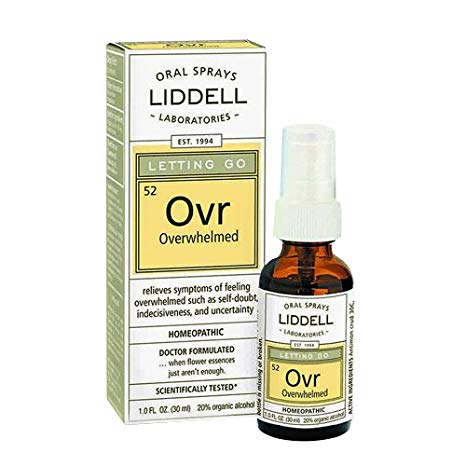Liddell Homeopathic Letting Spray, Go Overwhelmed, 1 Fluid Ounce