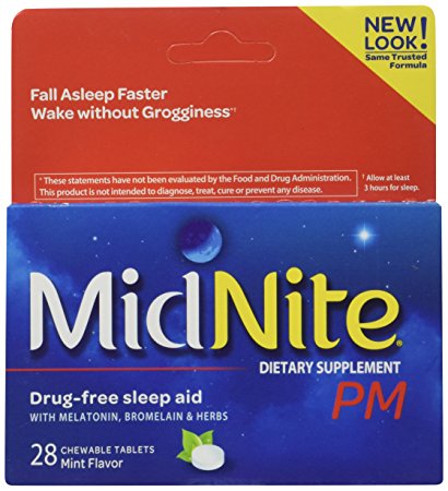 MidNite Pm Sleep Aid, 28 Count