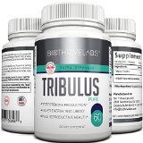Tribulus Terrestris Extract 60 Capsules with 1000mg of Extreme Testosterone Booster - Perfect Male Enhancement and Powerful Bodybuilding Supplement for Muscle Growth and Libido Boost No Side Effects