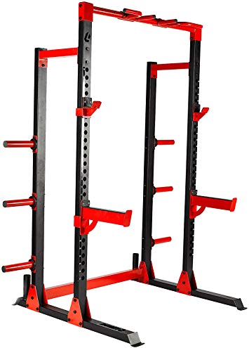 Lifeline C1 Pro Power Squat Rack System for Weight Training and Body Building