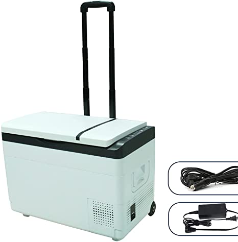 30L Portable Car Fridge - LINKLIFE Car Cooler Car Refrigerator Electric Cooler Dual Zone APP Control for Campervan RV Boat Travel Picnic Truck Fishing Outdoor and Home Use