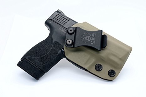 CYA Supply Co. IWB Holster Fits: Smith & Wesson M&P Shield 45 ACP - Veteran Owned Company - Made in USA - Made from Boltaron - Inside Waistband Concealed Carry Holster