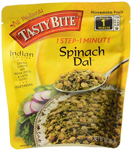 Tasty Bite Spinach Dal Indian Entree, 10 oz