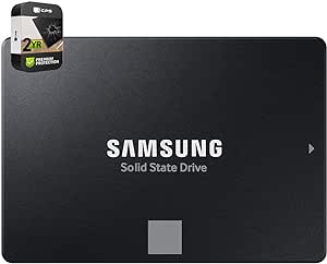 Samsung MZ-77E2T0B/AM 870 EVO SATA 2.5-inch SSD 2TB Bundle with 2 YR CPS Enhanced Protection Pack