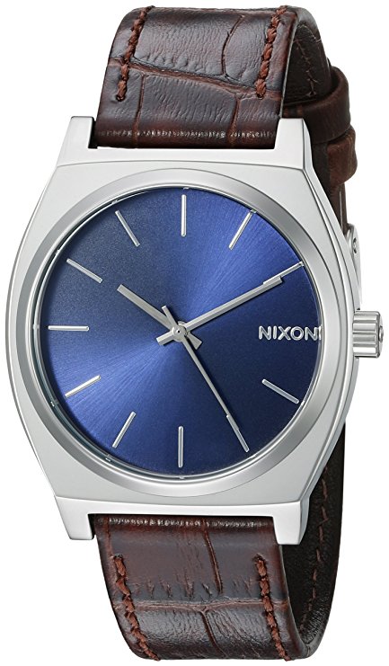 Nixon Men's A0451887 Time Teller Analog Display Japanese Quartz Brown Watch