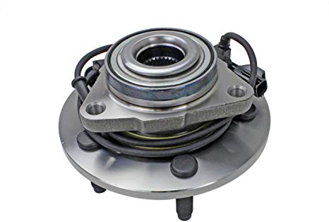 CRS NT515073 New Wheel Bearing Hub Assembly, Front Driver (Left)/ Passenger (Right), for 2002-2005 DODGE Ram 1500, 2WD/ 4WD, w/ABS