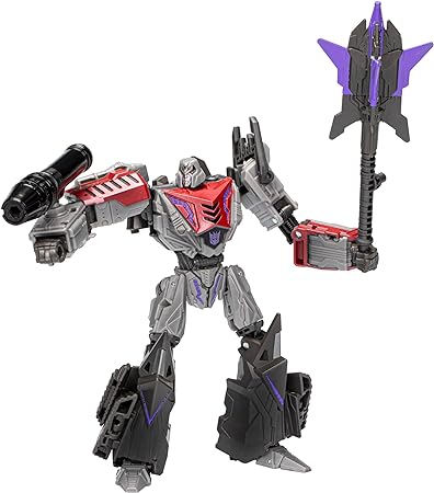 Transformers Toys Studio Series Voyager Class 04 Gamer Edition Megatron Toy, 6.5-inch, Action Figure for Boys and Girls Ages 8 and Up