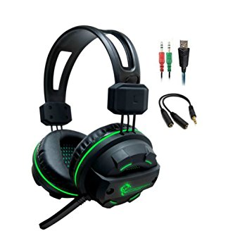 Dragonwar G-HS-003 Over-Ear Headphones (Black)