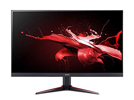 Acer Nitro VG270bmipx 27 Inch FHD Gaming Monitor, Black/Red (IPS Panel, FreeSync, 75 Hz, 1ms, DP, HDMI, VGA)