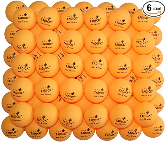 TADICK 100 Pack 3-Star Quality Training Ping Pong Ball Premium Table Tennis Balls