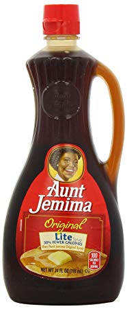 Quaker Aunt Jemima Lite Syrup, 24 Fluid Ounce