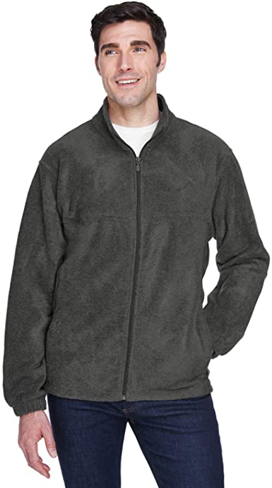 Harriton M990 - Men's 8 oz. Full-Zip Fleece