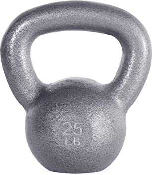 WF Athletic Supply Hammerstone Cast Iron Kettlebell - 13, 10-80 Pounds - Core Strength, Functional Fitness, and Weight Training Set - Free Weight, Equipment, Accessories