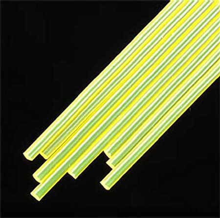 Plastruct Fluorescent Rod 3/32" (8) PLS90282