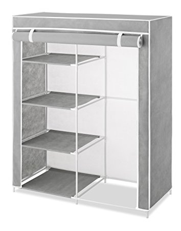 Whitmor Compact Covered Clothes Closet