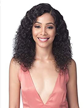 Bobbi Boss Unprocessed Virgin Remy Bundle Hair Full Lace Wig BNGLWNC20 NATURAL CURL 20" (NATURAL)