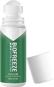 Biofreeze - Roll On Action par le Froid - Soulage les douleurs musculaires et articulaires - 89ml