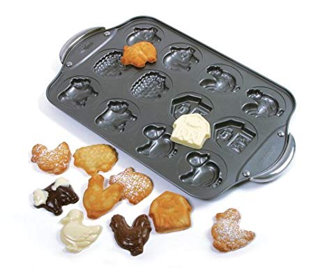 Norpro 12 Cup Nonstick Farm Cookie Pan